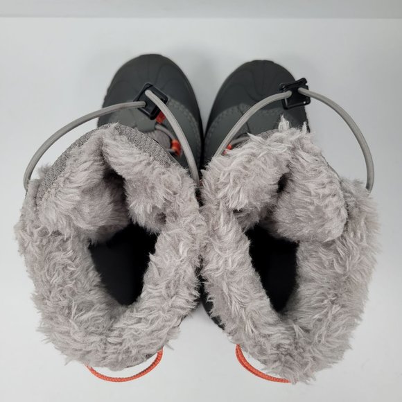 Columbia Arctic Trip Omni Girl's Waterproof Gray Snow Boots BY1333-060 US Size 5 - Picture 5 of 10